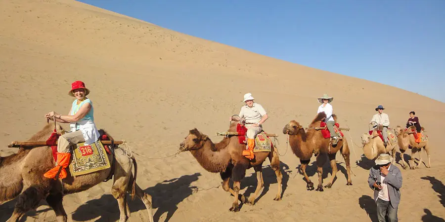 Echoing-Sand Mountain in Dunhuang